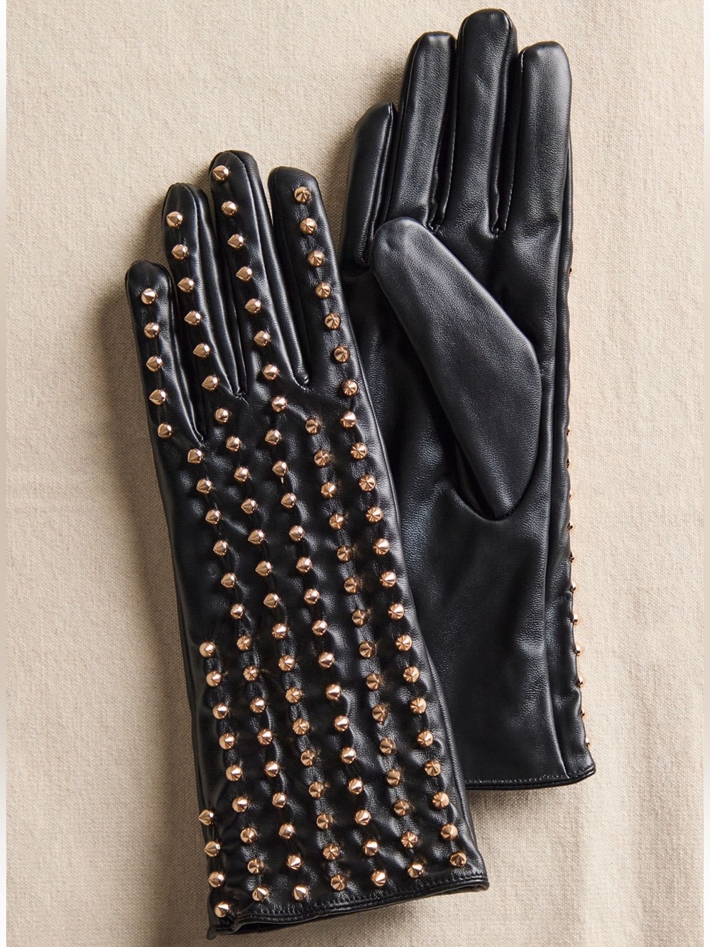 NWT Free People All Over Studded Gloves